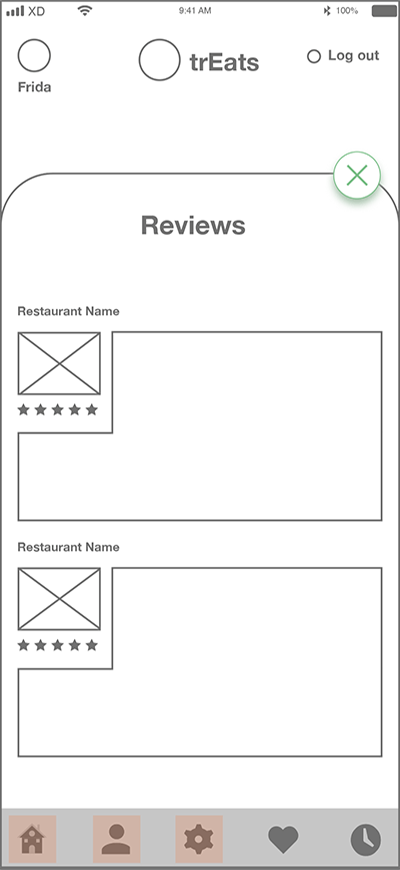 Wireframe Read Review